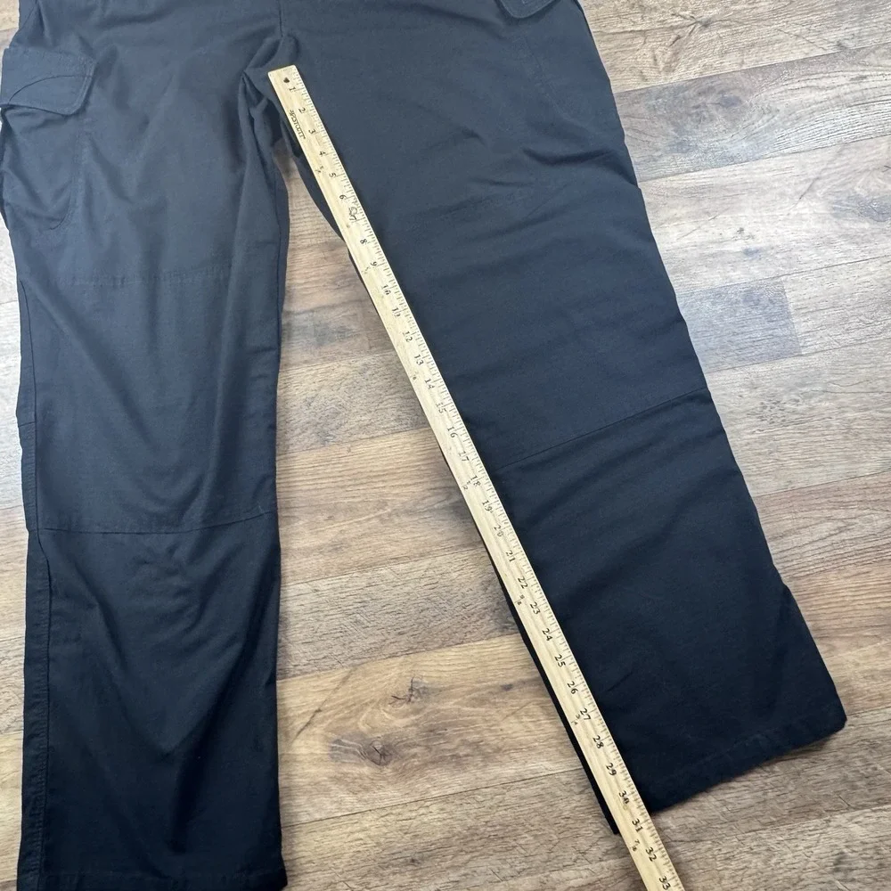 5.11‎ Tactical Ripstop Cargo Pants Black Men's Size 40x32 Stretch Waist